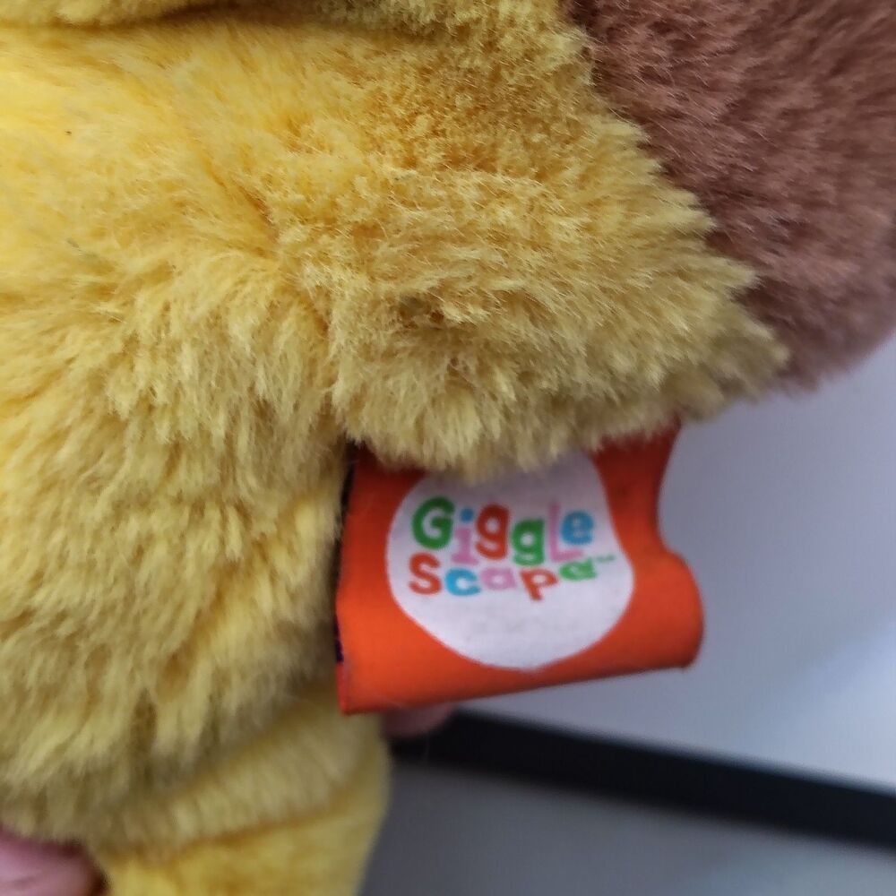 GiggleScape Plush Puppy Dog Yellow Brown Stuffed Animal Target 2024 Toy - Picture 6 of 8